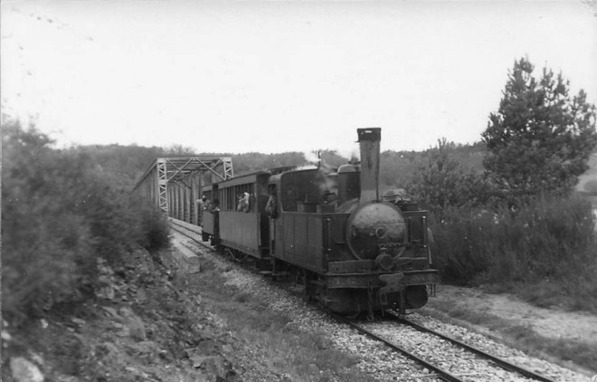 19 - Marcillac la Croisille Valette Corrèze Chemin de fer Transcorrézien LOCO Piguet TC 8.jpg