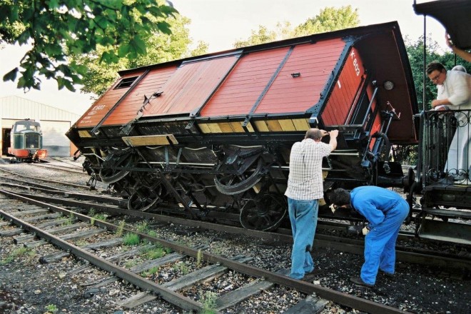 58a K603 le 17 août 2001 pour sa première sortie, un gauche sur la voie du dépôt Testu.jpg