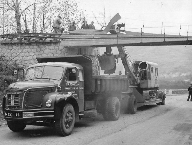 La Voulte sur Rhône accident pont v 1960.jpg