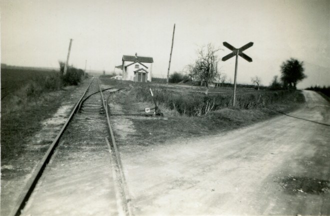 Halte de Pesselières v 1950.jpg