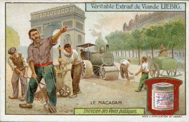 LIEBIG - 1909 - Entretien des Voies publiques - LE MACADAM - R°.jpg
