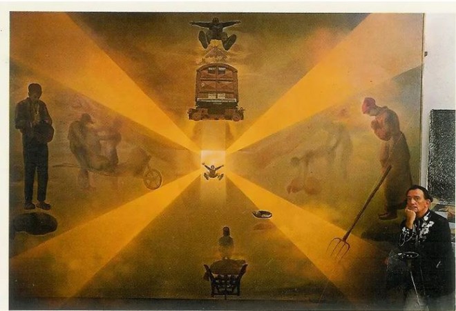 wagon Dali tableau.JPG