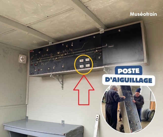 Poste d'aiguillage tout relais Gare de DONGES déménagée en 2022 (30) - restauration.jpg
