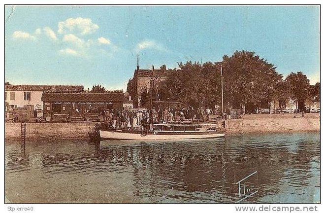 17 Ile d'OLERON - Arrivée du Pélican à Boyardville .jpg