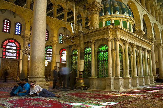 459 - Shrine_of_John_the_Baptist,_Great_Umayyid_Mosque,_Damascus Par James Gordon from Los Angeles, California, USA - Sous licence CC BY 2.0 via Wikimédia commons.jpg