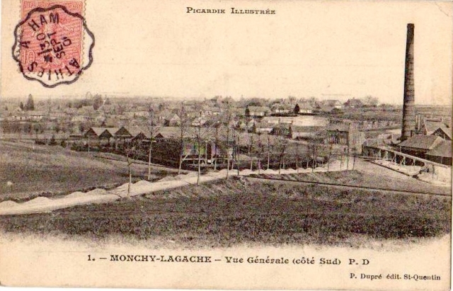 Monchy-Lagache Usine Route Plateforme de voie (Coté Sud)