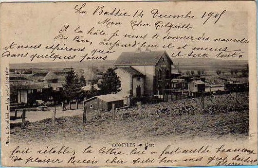 Combles Gare avant 1914
