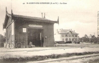 TIV Saint Aubin du Cormier Gare FACE AVANT BV Vélo (Reproduction HOm)