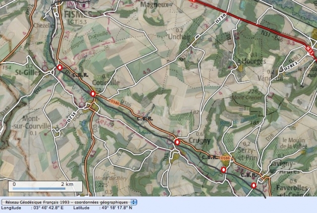 CBR Carte Fismes Serzy