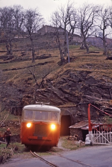 CFD Lozère De Dion 204 PN Tunnel Marveillac 24.03.1964 Photo Jacques Sihol