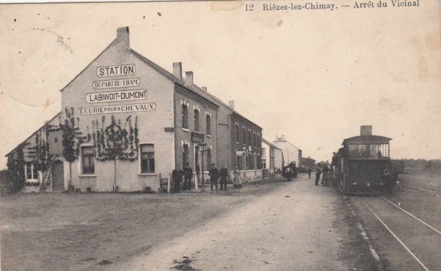 SNCV Riezes Bicabine Arrêt Vicinal Poste 02