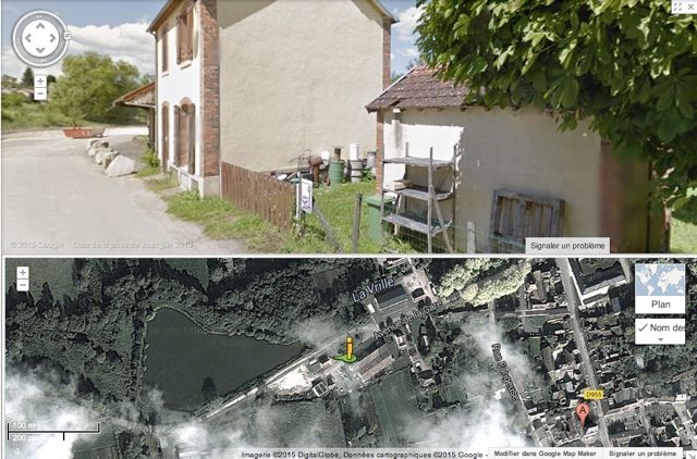 S.E. Nièvre Saint-Amand en Puisaye Avenue de la Gare 04 GoogleStreet