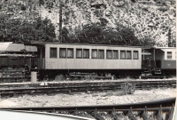 Train Jaune Voiture ex SE Nord Bois