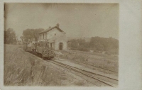 NORD-Est 031T SACM Loco + Gare à Identifier Vélos sur la Traverse Avant ((Original) Coll Mozaive