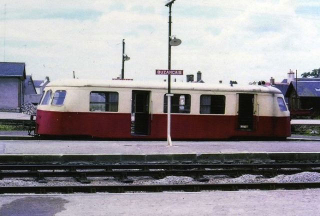 BA Buzançais Autorail Billard A80d X244 1963 Photo Jean Michel Vaugouin
