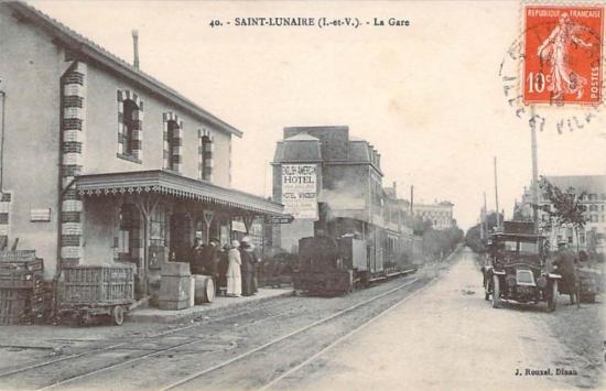 Tramways Dinard-St Briac DSB saint-lunaire Gare 01