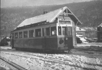 SNCV La Roche en Ardenne Dépot Automotrice n°288 Melreux-LA Roche 1958