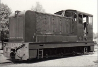 VFIL Oise Locotracteur BDR Bodez-Donon-Roussel en gare de BUSSY (RIFAULT 1952)