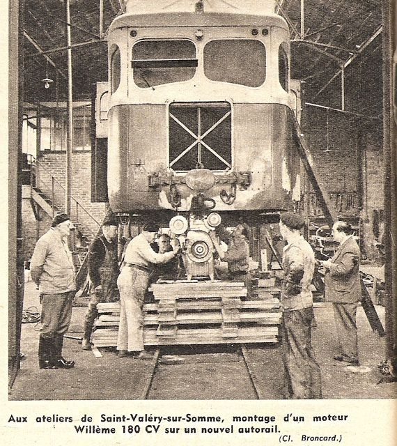 Autorail VFIL Remotorisation Saint-Valery-Canal (PME)