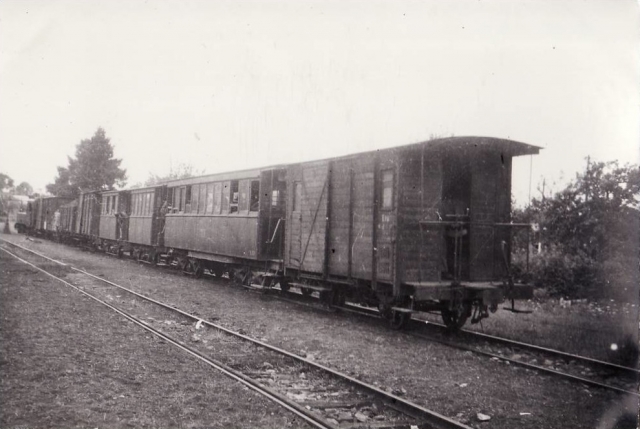 TIV Miniac-Morvan Correspondance Fourgon Voiture Photo Chapuis Coll Péréve 01
