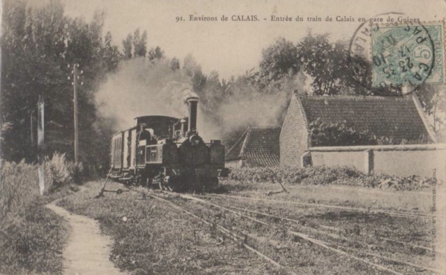 Guines Gare Loco Aiguille d'entrée en gare