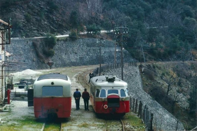 CFD Lozère Saint-Frézal de Ventalon Croisement De Dion Billard 09.03.1968 Photo F. Collardeau