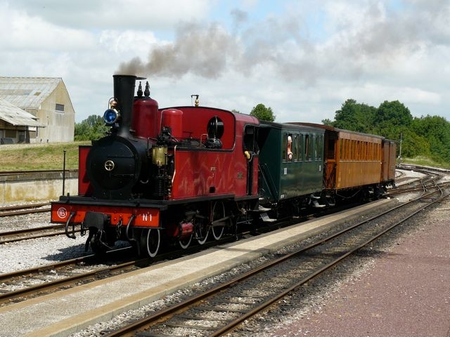 04 CFBS SNCF Society Train Arrivée Noyelles