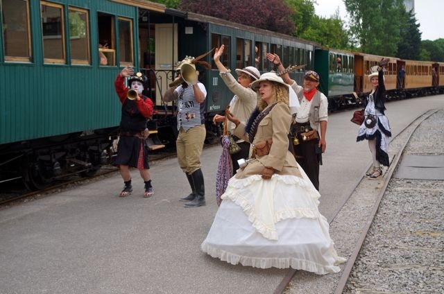 55 Départ dernier Train 17h30 Le Crotoy - CFBS 23.06.11 SteamPunk