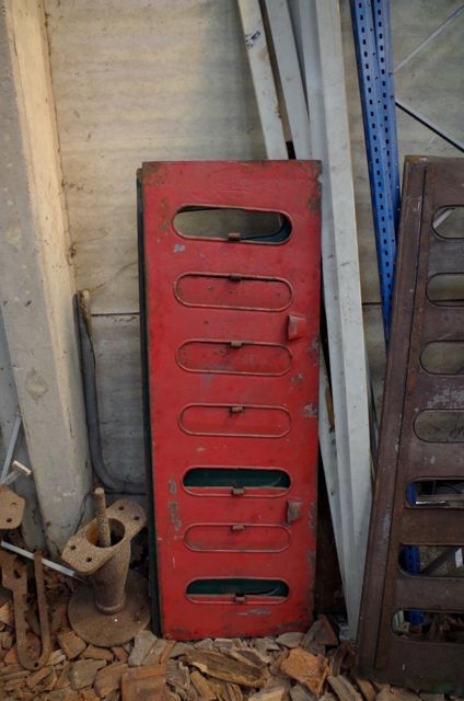 13 Locotracteur 351 352 Panneau Capot Moteur => ROUGE CFTA