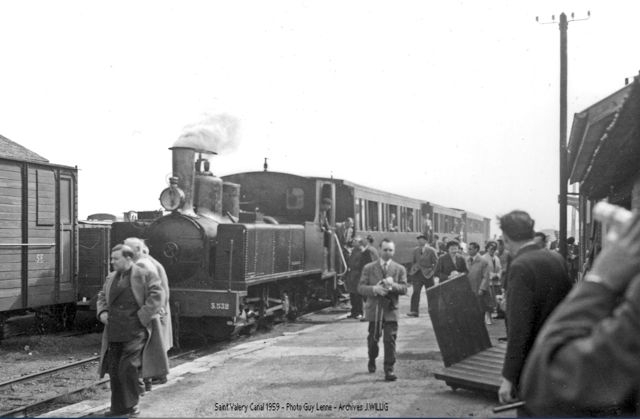 02.2 FACS 05.04.1959 BAIN DE MER SAINT VALERY CANAL 031T 3.532 Photo Guy Lenne Coll Willig