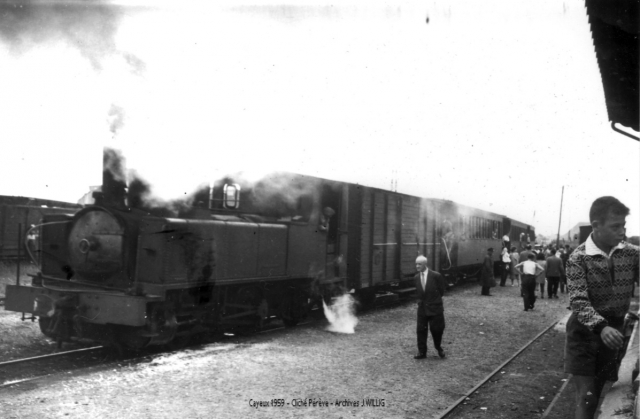 00.1 FACS 05.04.1959 BAIN DE MER CAYEUX-NOYELLES Départ CAYEUX Photo MOZAIVE COLL WILLIG