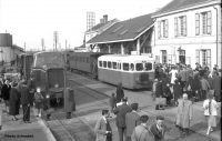 05 FACS 05.04.1959 BAIN DE MER CAYEUX-NOYELLES NOYELLES GARE PHOTO SCHNABEL