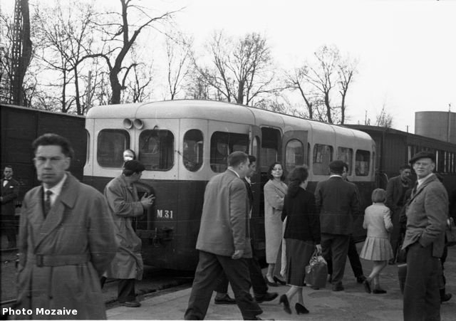 06.1 FACS 05.04.1959 BAIN DE MER CAYEUX-NOYELLES NOYELLES GARE PHOTO MOZAIVE