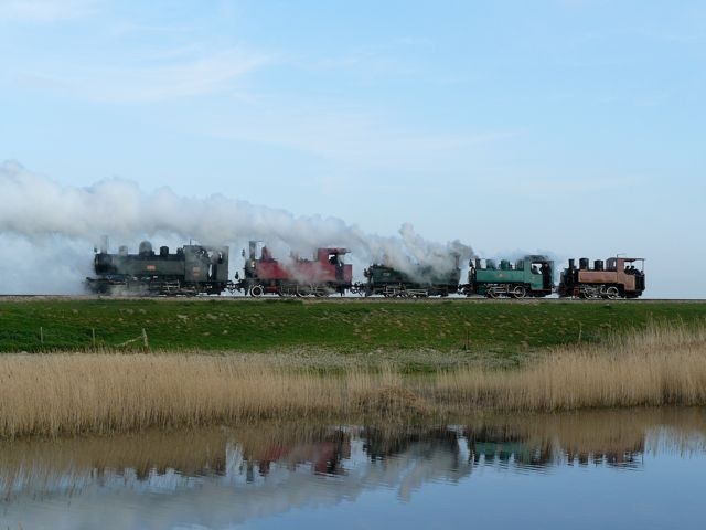 CFBS Fête de la vapeur 27.04.13 Parade Bergerie Train de Machine