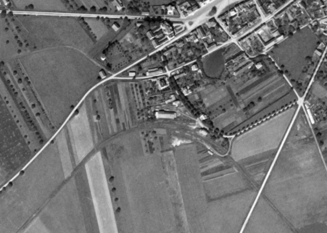 Chéroy Gare IGN 1948