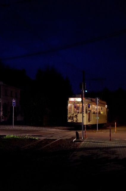 2 ASVI 26.10.14 Nocturne Motrice et Trams Départ vers Lobbes