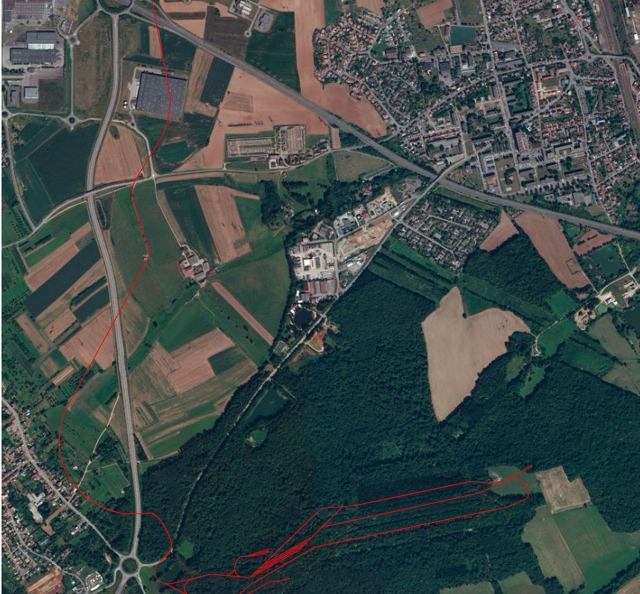 IGNF 42 Sortie nord Depot St Hubert 2006w