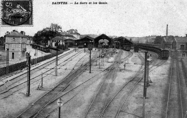 Saintes gare etat eco