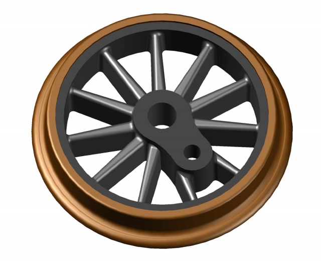 Wheel RP25 11-5Diam Cde82 1