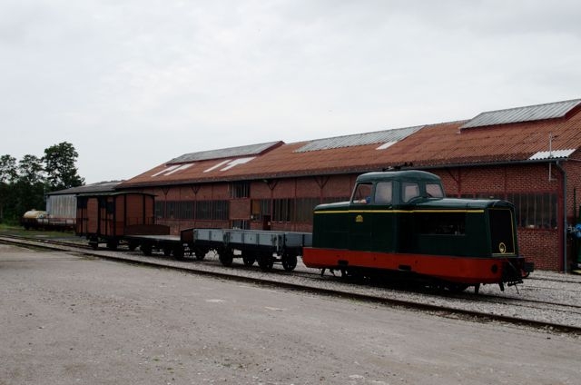 1 CFBS 27.08.14 Locotracteur 351 Rame Marchandise 18H30 Saint Valery Canal