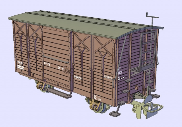 Wagon couvert RB 02
