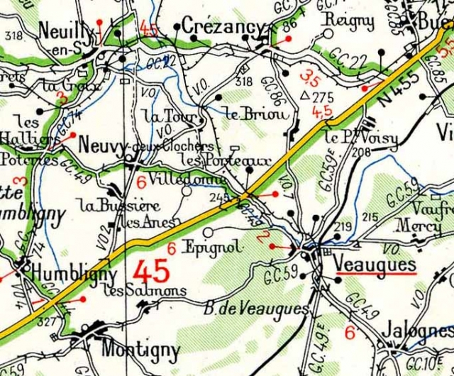 SE Cher vaugues