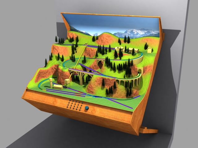 Maquette numérique du réseau Gruyère – Prototype 51