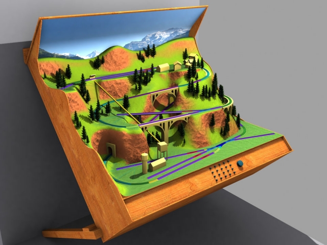 Maquette numérique du réseau Gruyère – Prototype 52