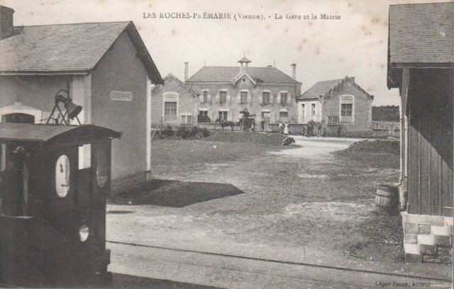 TV Roches-Prémarie Gare Loco Amédée Bolée (Vienne)