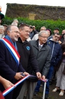 7 MTVS Crévecoeur Inauguration Ligne 17.10.15 Ruban