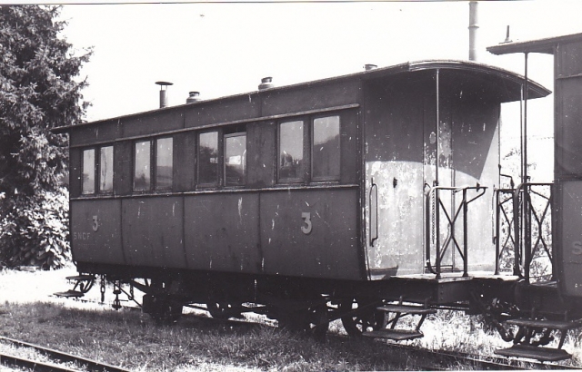 POC Argentat Voiture 2 Essieux 3ème Classe Tulle 1953 Photo Rifault