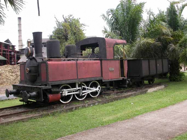 1701 CORPET V.1170 Usine Ste-Marie (Martinique) 31.12.1925 10,8t Sauvegardée Musée du Rhum St James (Sainte-Marie) 02 Même type que 1104 CORPET 030T CF Lunéville-Einville
