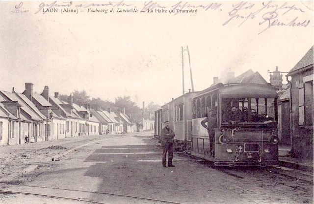CBL Laon Faubourg Laneuville Halte 030T Bicabine (ou Boussu ?...) + Voitures