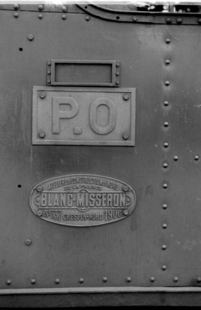 POC Mallet n°101 (05) Plaque (dernier voyage POC 30 MAI 1970) Photo Bruno L